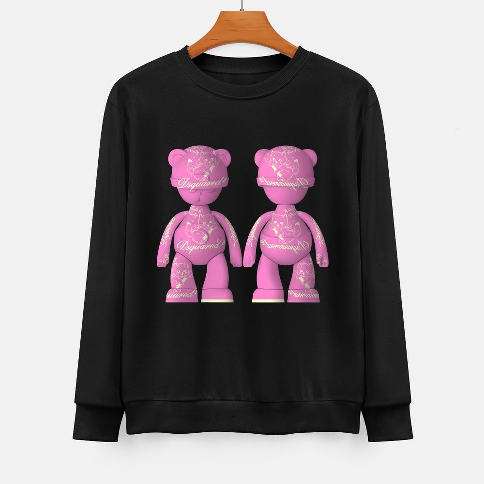 Long Sleeve With Front PatternCrewneck Standard